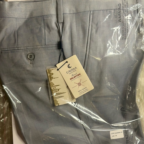 Men's Dress Pants-Slim Fit-Cavana - Picture 4 of 5